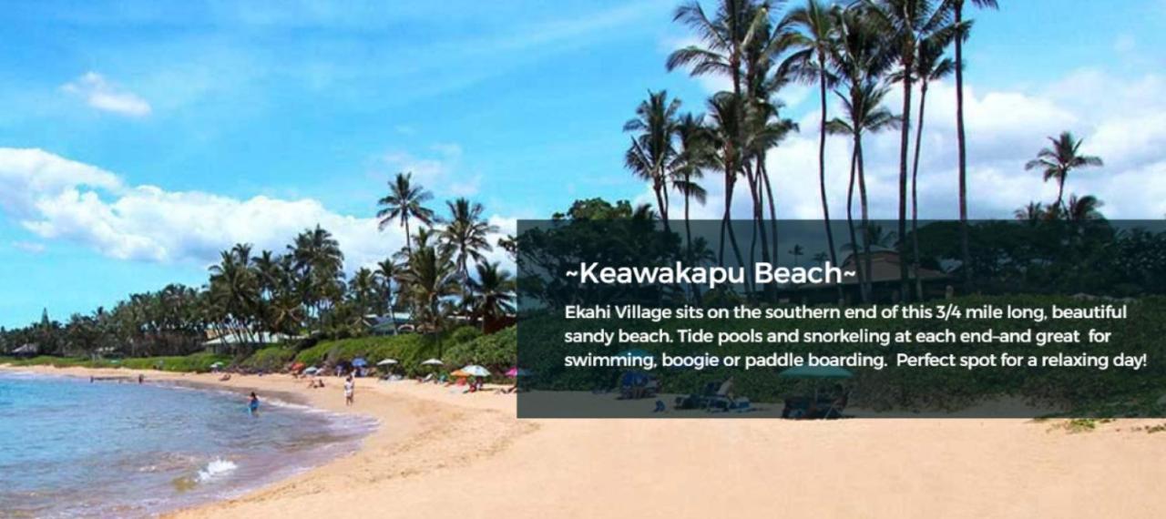 9B Ekahi Village-Studio Bath, Garden View - 1 Minute Stroll To Beach! Уэйлея Экстерьер фото